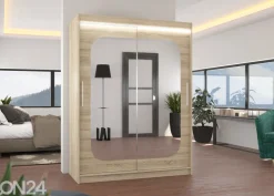 Liukuovikaappi Clarksville I 150 cm + LED