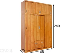 Liukuovikaappi 180 cm