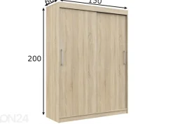 Liukuovikaappi 150 cm