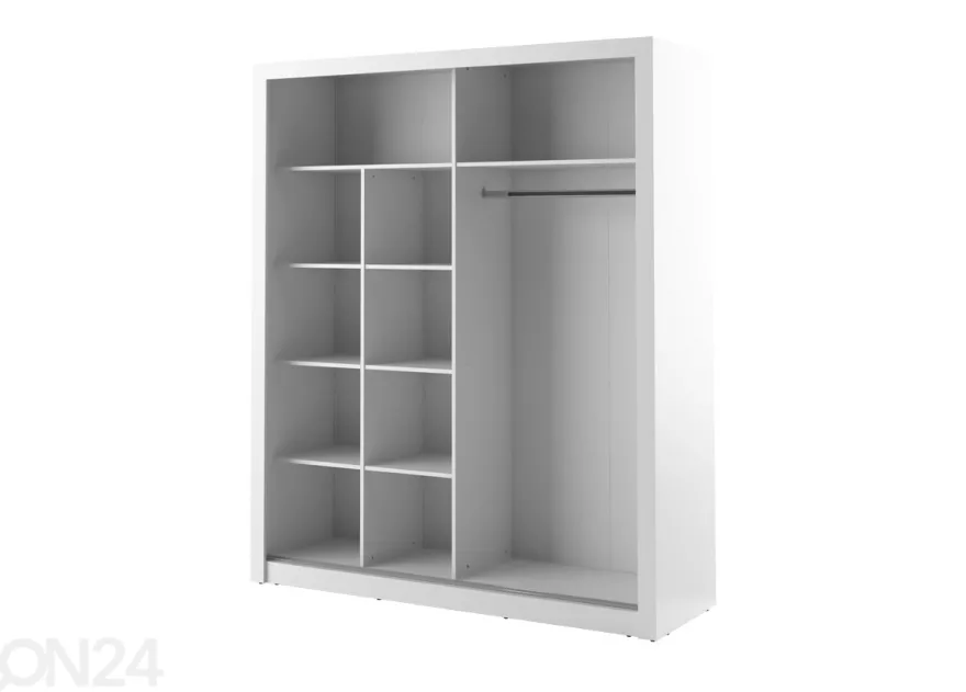 Liukuovikaappi 203 cm