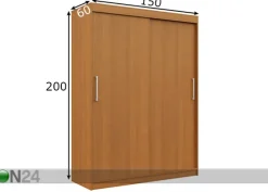 Liukuovikaappi 150 cm