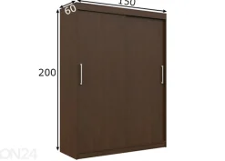 Liukuovikaappi 150 cm
