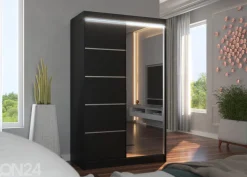 Liukuovikaappi 120 cm + LED