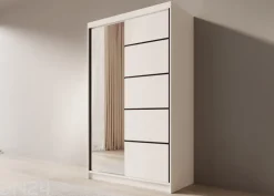 Liukuovikaappi Como 120 cm