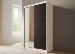 Liukuovikaappi Como 120 cm