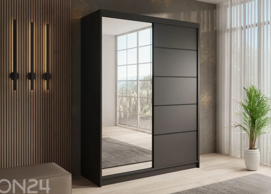 Liukuovikaappi Cuneo I 150 cm