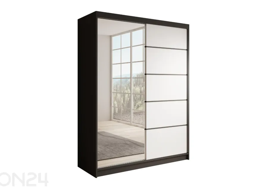 Liukuovikaappi Cuneo I 150 cm
