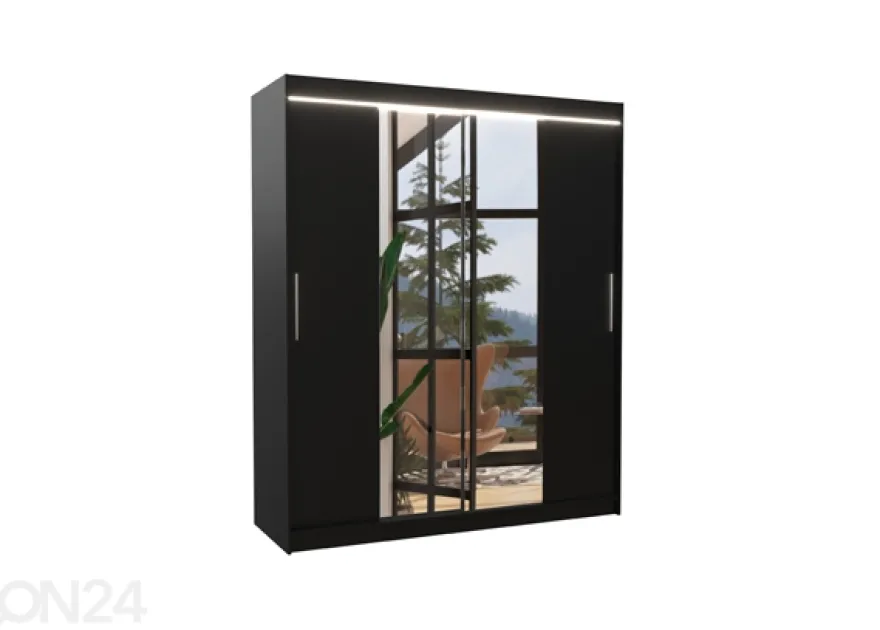 Liukuovikaappi Dalia I 180 cm + LED