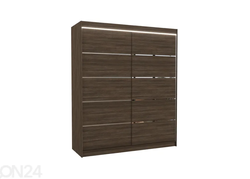 Liukuovikaappi Davi I 180 cm + LED