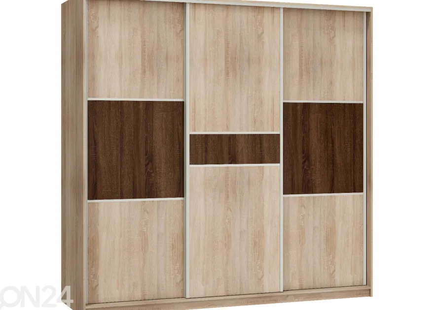 Liukuovikaappi Durrus II 220 cm