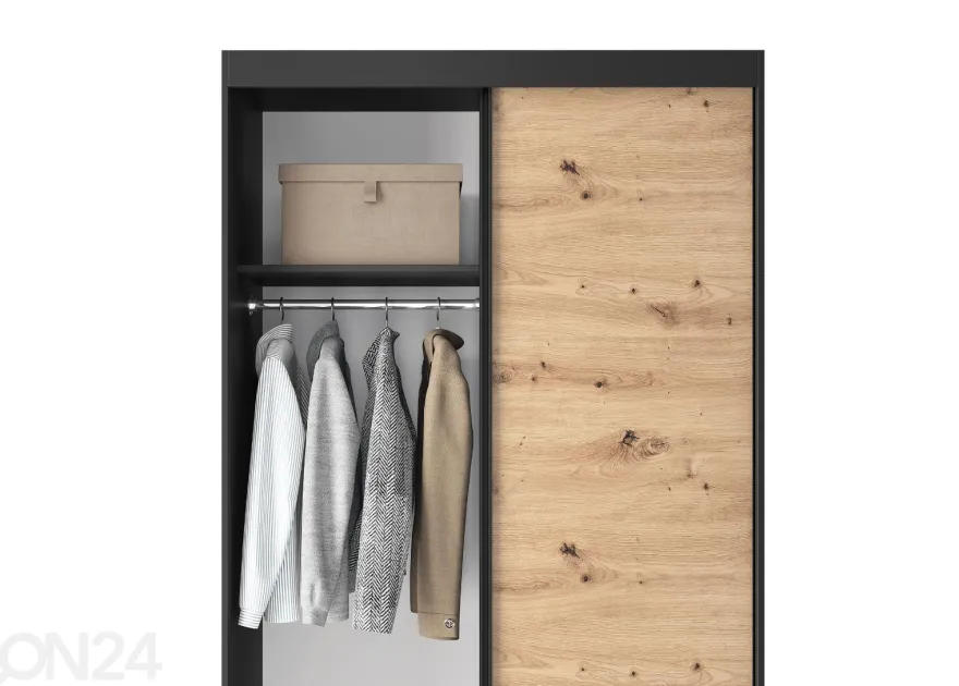 Liukuovikaappi Esville 120 cm