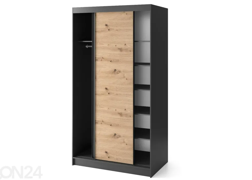 Liukuovikaappi Esville 120 cm