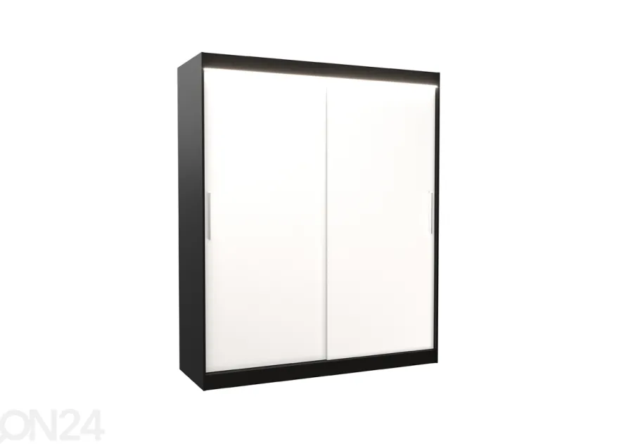 Liukuovikaappi Lino 180 cm + LED