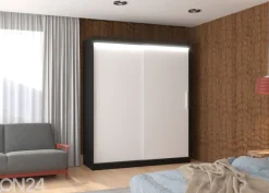 Liukuovikaappi Lino 180 cm + LED