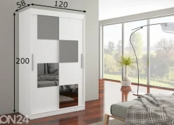Liukuovikaappi Loca 120 cm