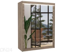 Liukuovikaappi Pausia I 150 cm + LED
