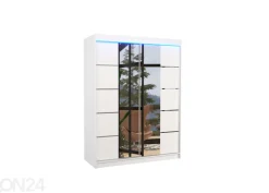 Liukuovikaappi Pelle I 150 cm + LED