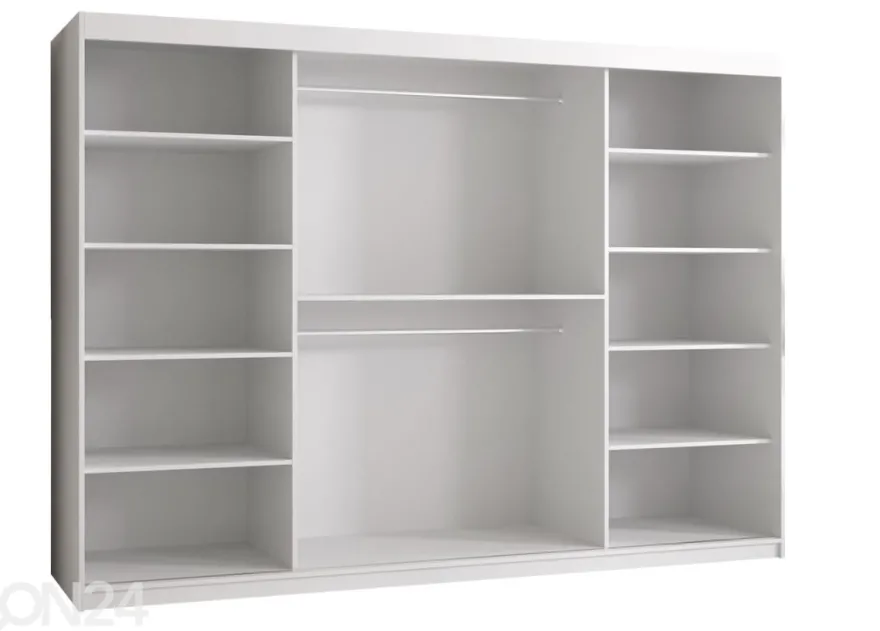 Liukuovikaappi Riflo I 250 cm
