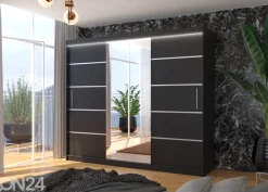 Liukuovikaappi Sania I 250 cm + LED