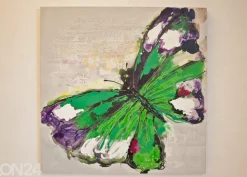 Öljymaalaus Perhonen 100x100 cm