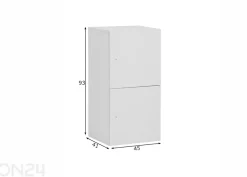 Lukittava kaappi Locked, 2 kpl