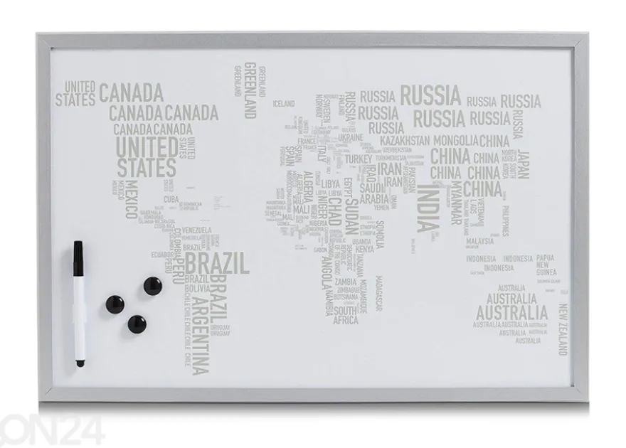 Magneettitaulu World Letters