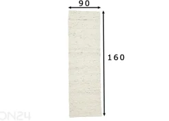 Matto Alm Glück UNI 90x160 cm