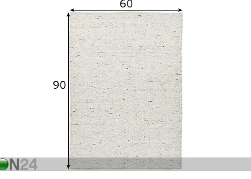 Matto Alm Glück 60x90 cm