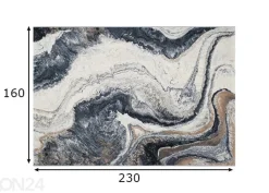 Matto Argentum Marble 160x230 cm