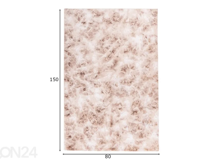 Matto Bolero Beige 80x150 cm