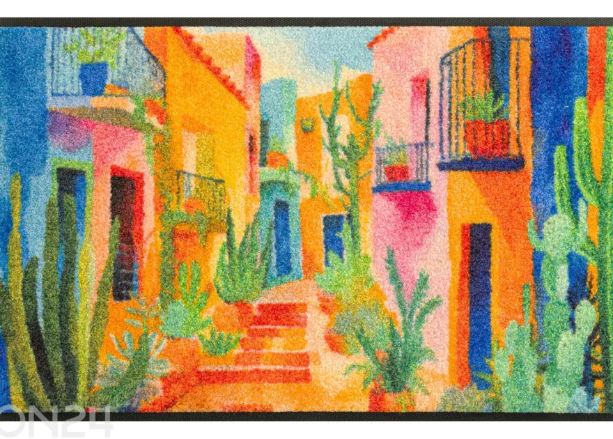 Matto Casas de Colores, 40x60 cm