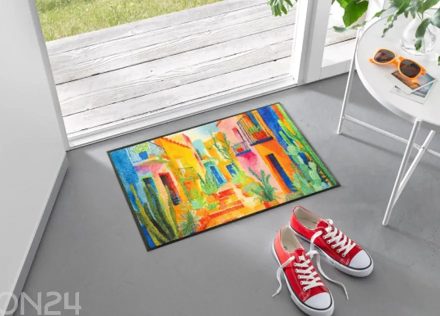 Matto Casas de Colores, 40x60 cm