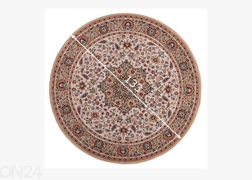 Matto Dolna, Ø133 cm beige