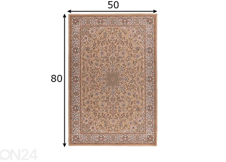 Matto Dolna, 50x80 cm hiekka