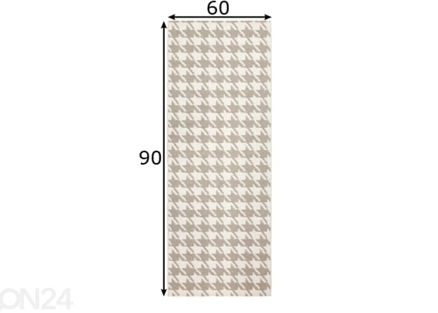 Matto Ennie V6 60x90 cm