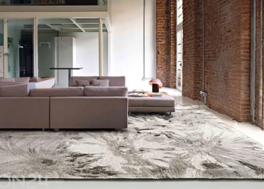 Matto Fiori Beige 80 x 150 cm
