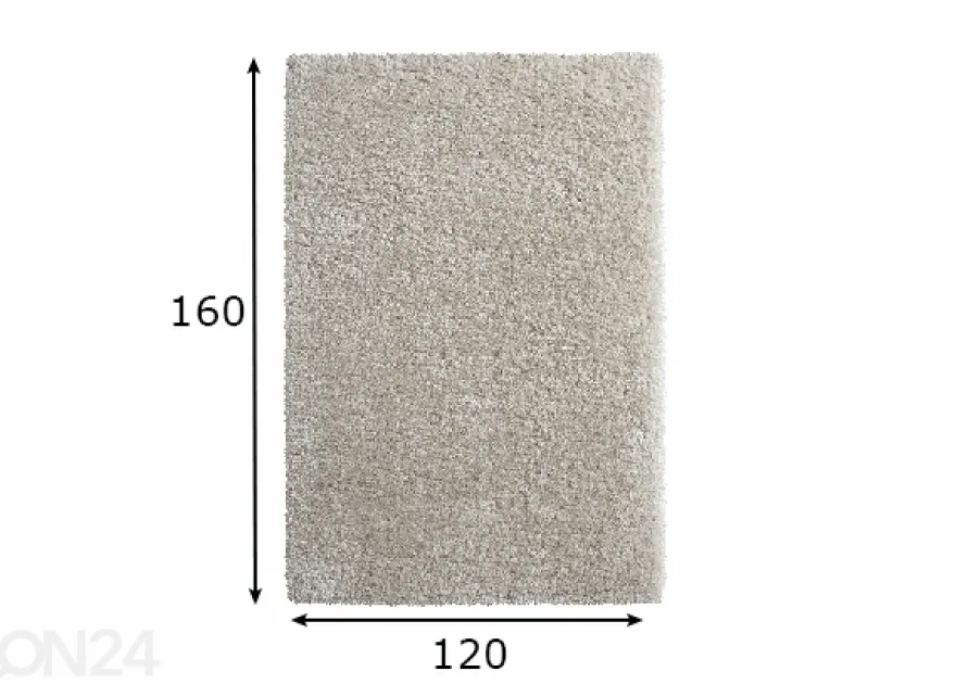Matto Floki Beige 120x160 cm