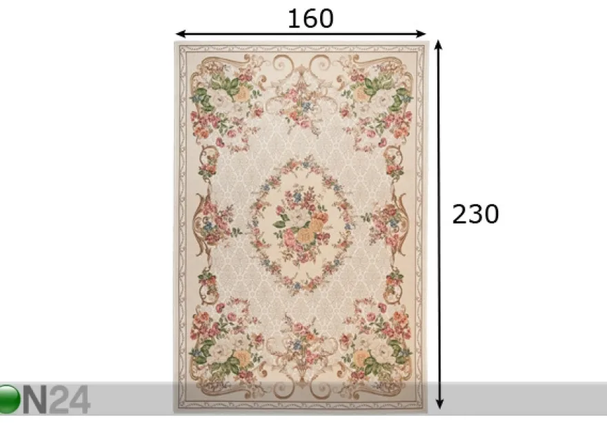 Matto FLOMI FLORENCE 160x230 cm