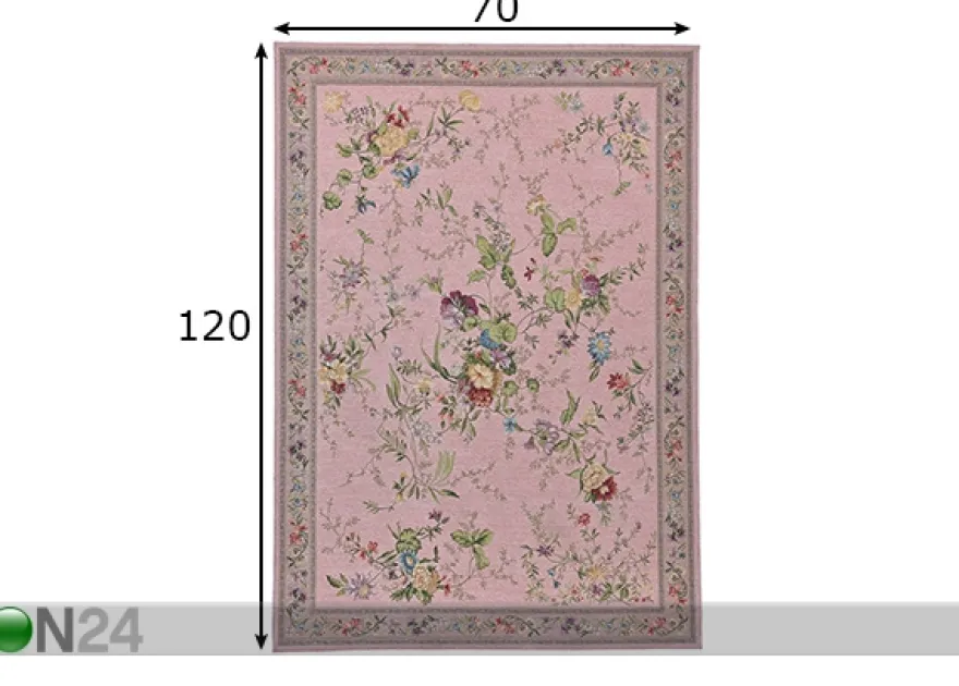 Matto Flomi Sagrini 70x120 cm