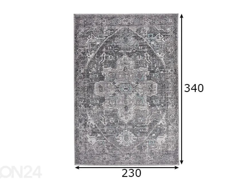 Matto Funky Orient Tabriz 230x340 cm