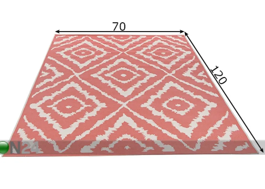 Matto Garden Pattern 70x120cm