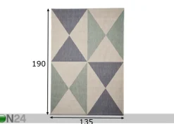 Matto Geo 135x190 cm
