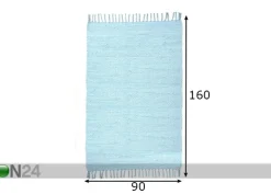 Matto Happy Cotton Uni 90x160 cm