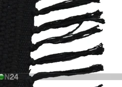 Matto Happy Cotton Uni 60x120 cm, musta
