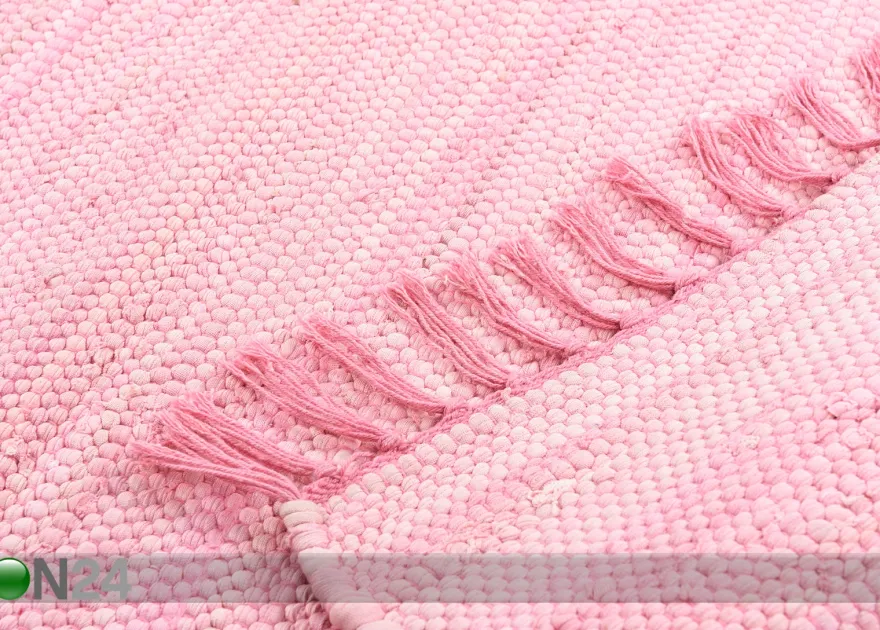 Matto Happy Cotton Uni 160x230 cm, vaaleanpunainen