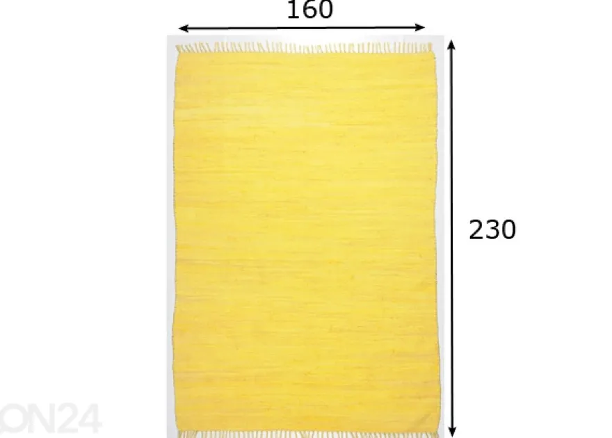 Matto Happy Cotton 160x230 cm