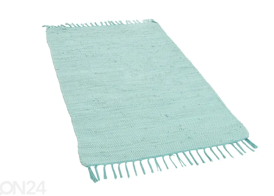 Matto Happy Cotton 70x140 cm, mintunvihreä