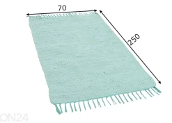 Matto Happy Cotton 70x250 cm, piparminttu