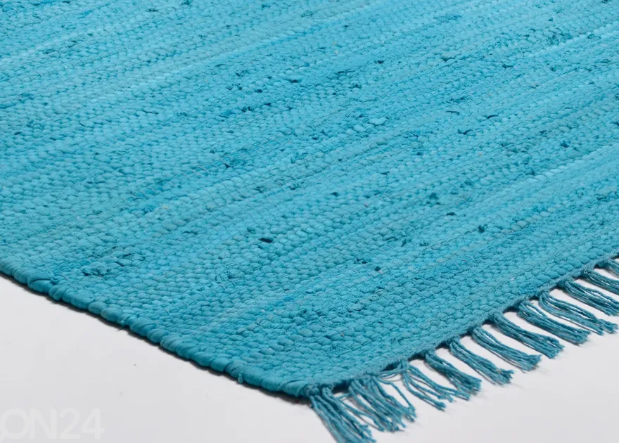 Matto Happy Cotton 70x250 cm, turkoosi