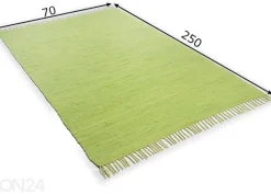 Matto Happy Cotton 70x250 cm, vihreä